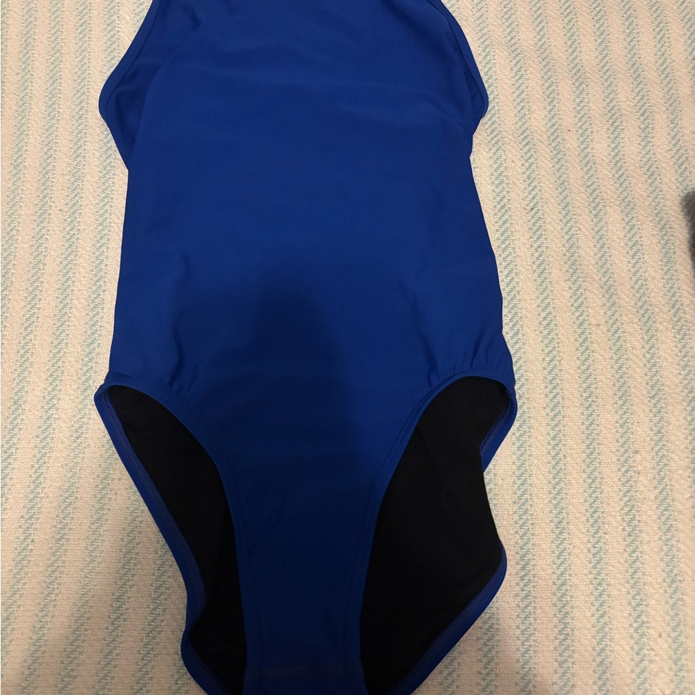 Blue One-Piece Swimsuit j